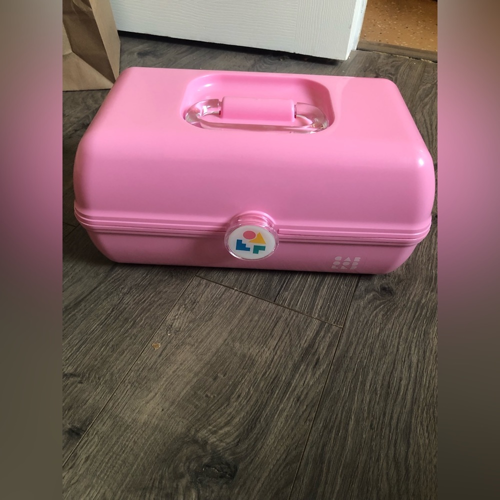 Pink Caboodles Makeup Case
